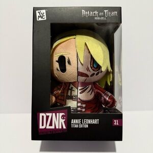 DZNR Collectible Designer Toy Female Titan Annie Leonhart Attack on Titan Stuffe